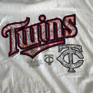 Genuine merchandise TWINS BASEBALL T-SHIRT, men's size L